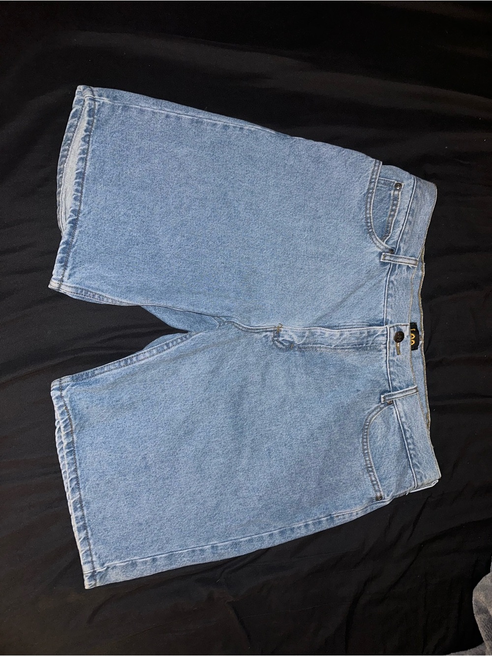 Classic Light Blue Denim Shorts- Men